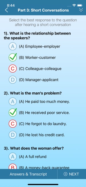 Listening for the TOEIC ® Test(圖4)-速報App