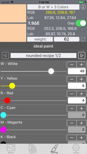 Real Paint mixing tools LITE(圖4)-速報App