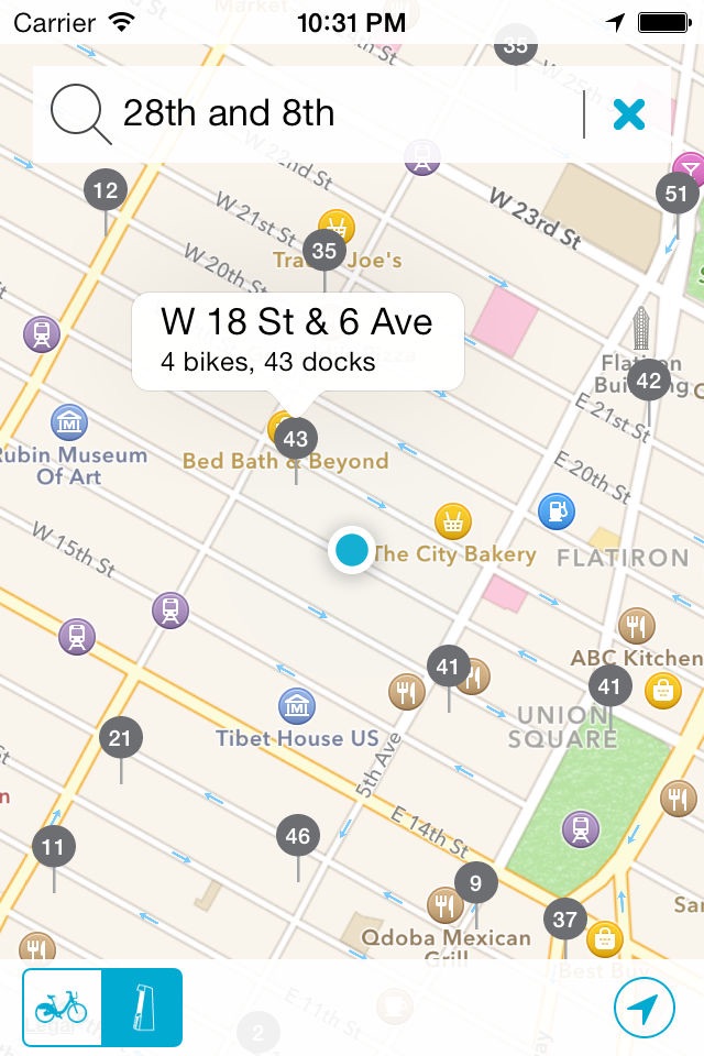 Bike NYC - CitiBike Map screenshot 2