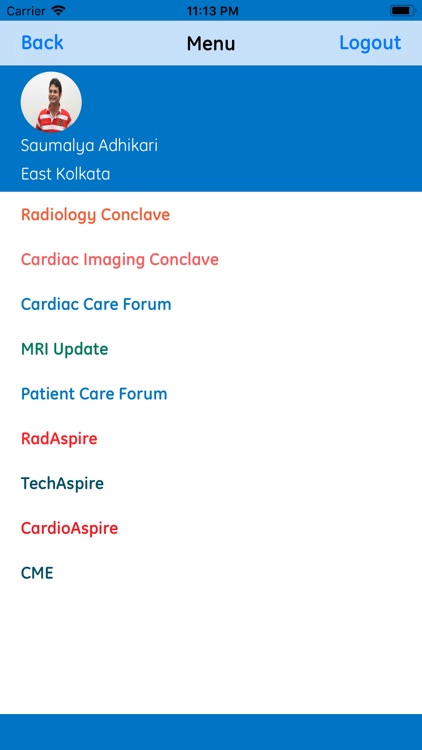 GE Core Imaging Event Feedback