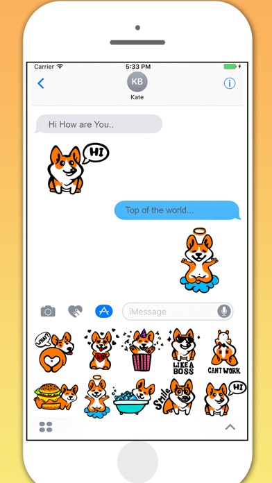 Lucky Dog Animated Stickers screenshot 3