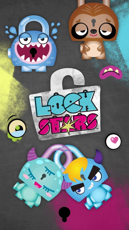 Lock Stars Stickers