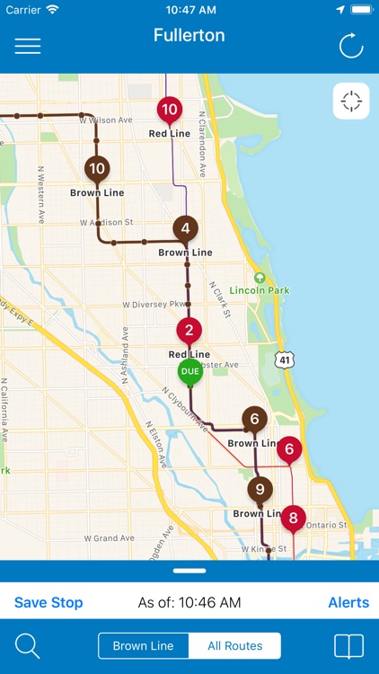 Transit Stop: CTA Tracker.