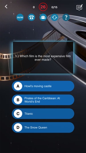 Movie Quiz Get Challenge Film