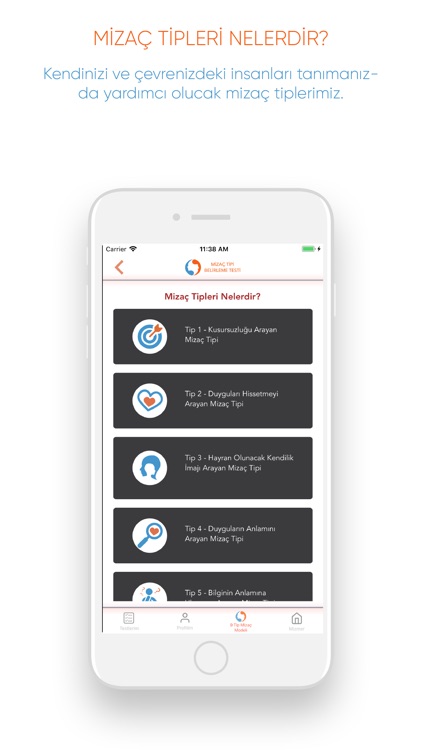 Dokuz Tip Mizaç Testi screenshot-5