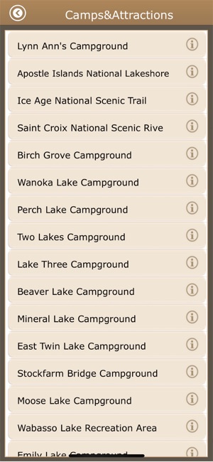 Great- Wisconsin Camping Guide(圖3)-速報App