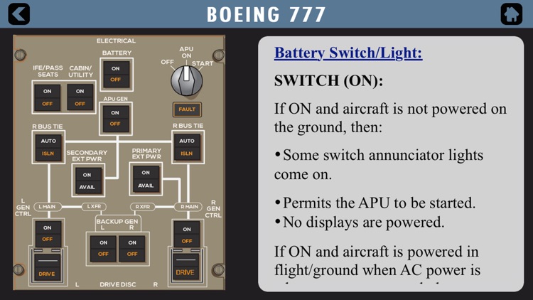 Boeing B777 Flight Trainer