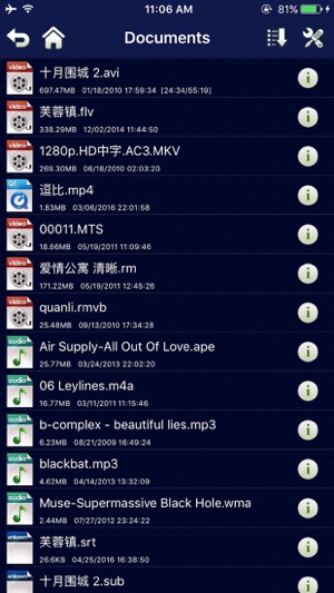 ‎AcePlayer Plus -全能影音播放器 Screenshot