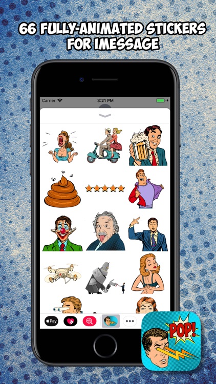 Pop Comic Animated Stickers