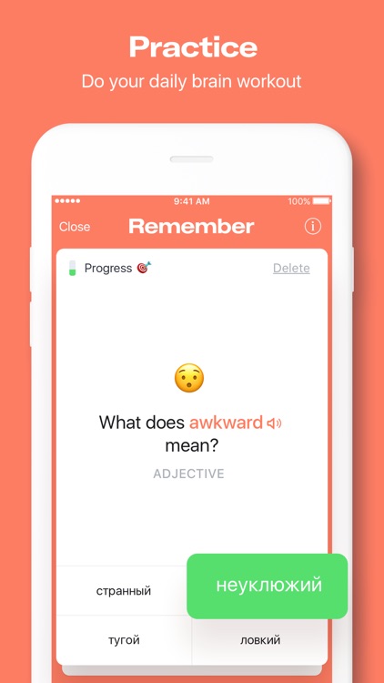 Remember - learn language. Translator & dictionary