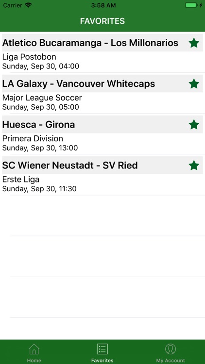 Changes in Bet Odds