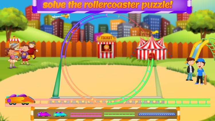 Roller Coaster Puzzle Builder