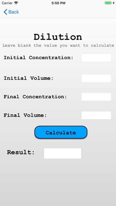SolutionCalc screenshot 2