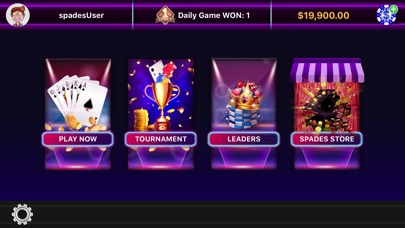 Spades Tournament Plus screenshot 4
