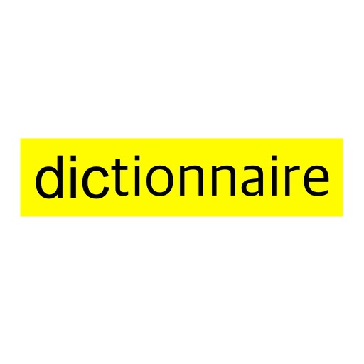 사전 - dictionnaire