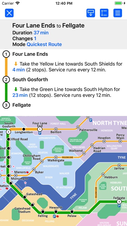 Tyne and Wear Metro by Zuti