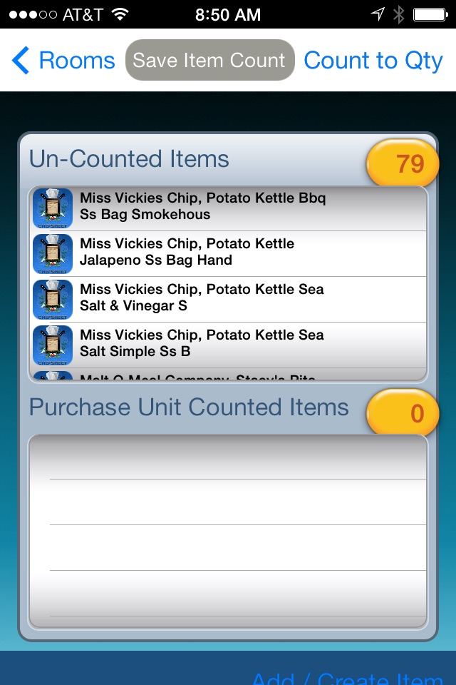 Chefsheet Mobile Inventory screenshot 3