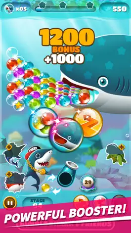 Game screenshot Bubble Shark & Friends hack