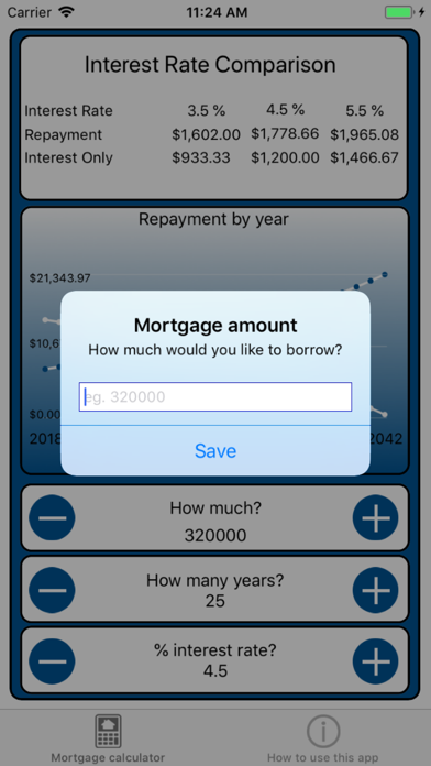 Mortgage calc screenshot 3