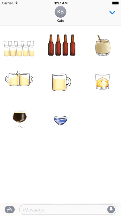 Beverage Drinksmoji Sticker