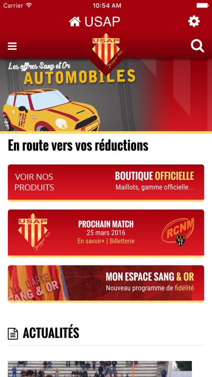 USAP Officiel