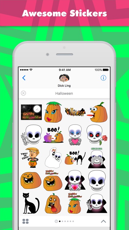 Halloween stickers by Lingmoji