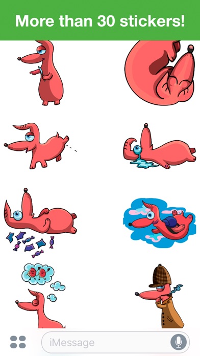 Hot Dog - Cute stickersのスクリーンショット4 Hot Dog - Cute stickersのスクリーンショット4