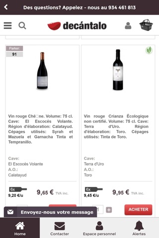 Decántalo, vin espagnol screenshot 3