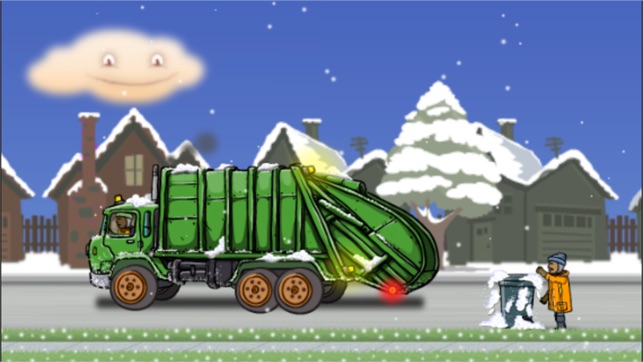 Garbage Truck: Snow Time(圖2)-速報App