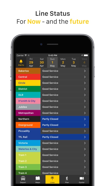 Ride - London Tube Tracker