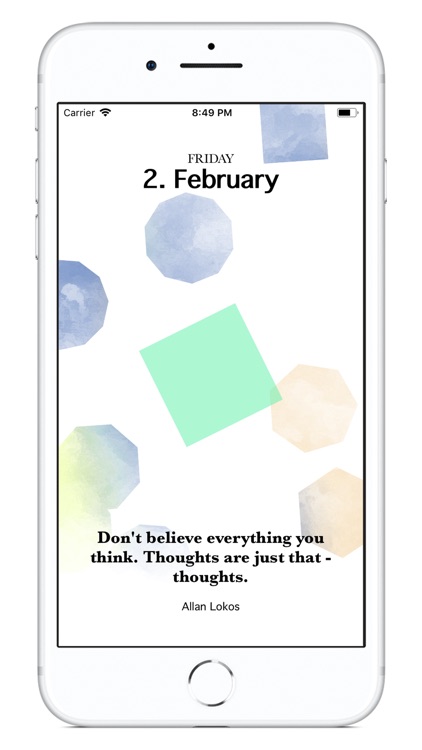 Mindfulness Calendar 2018