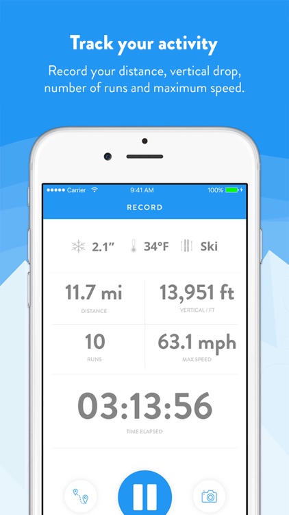 snoww: social ski & snowboard tracker