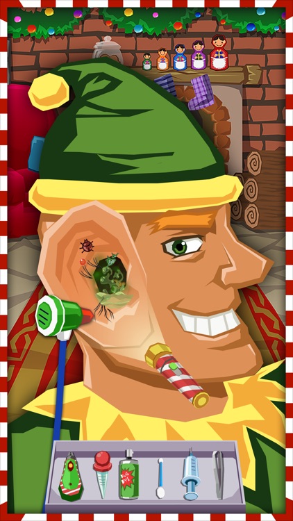 Christmas Santa Ear Doctor