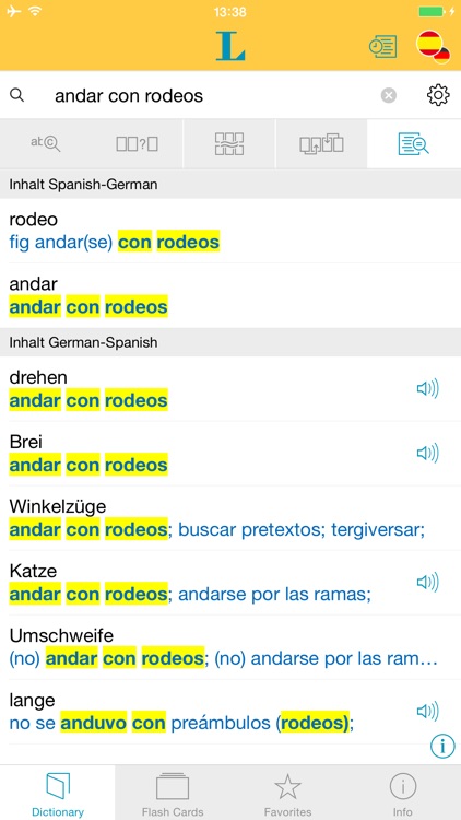 German Spanish XL Dictionary