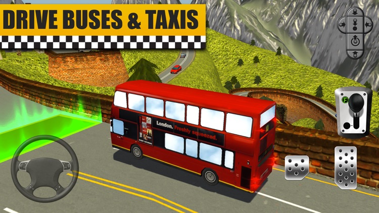 Bus & Taxi Driving Simulator