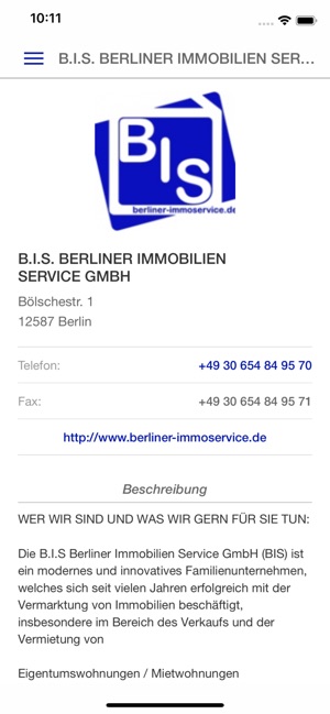 B.I.S. - Immobilien in Berlin(圖2)-速報App