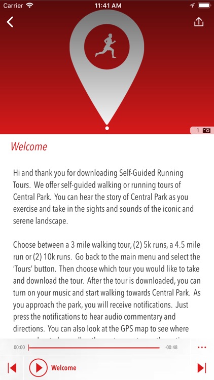 Self-Guided Running Tours