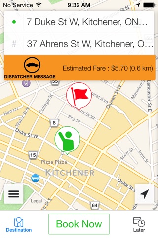 City Cabs Kitchener screenshot 4