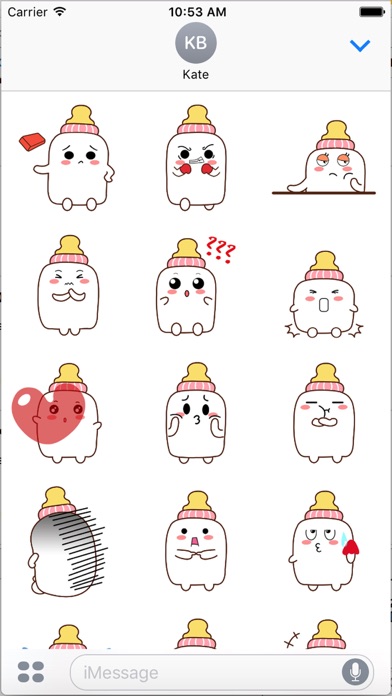 Milky Bottle Emoji GIFs screenshot 2