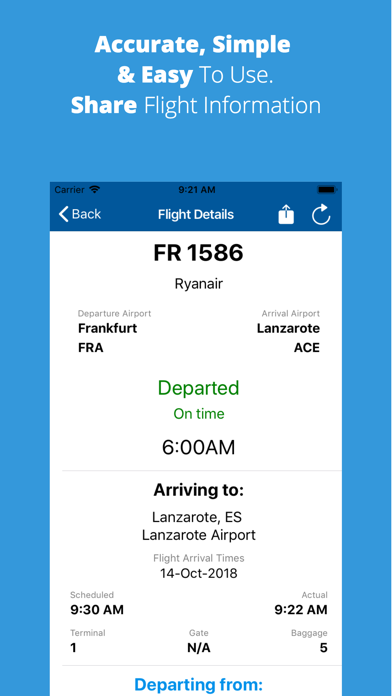 iFlight - Flights Details screenshot 2