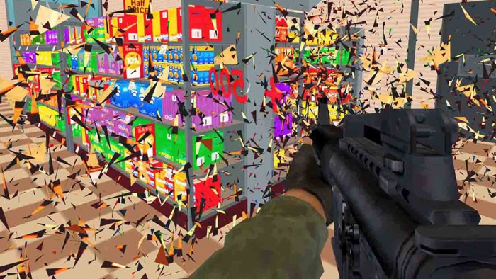 办公室 粉碎 破坏