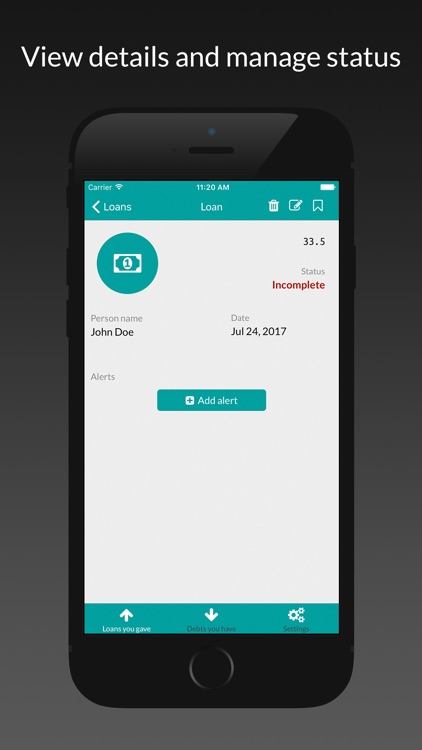 Keeper - Loan and debt tracking
