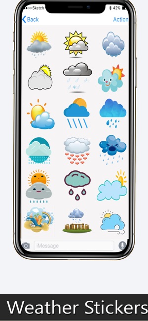 Weather Stickers!(圖2)-速報App