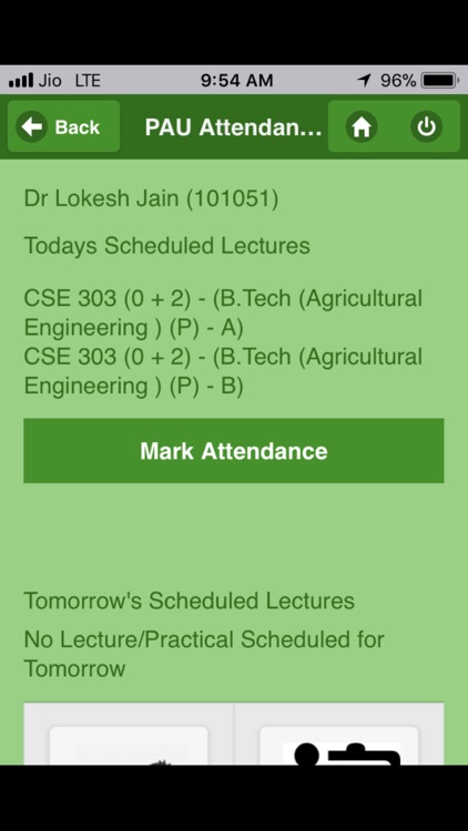 PAU Attendance System screenshot-7