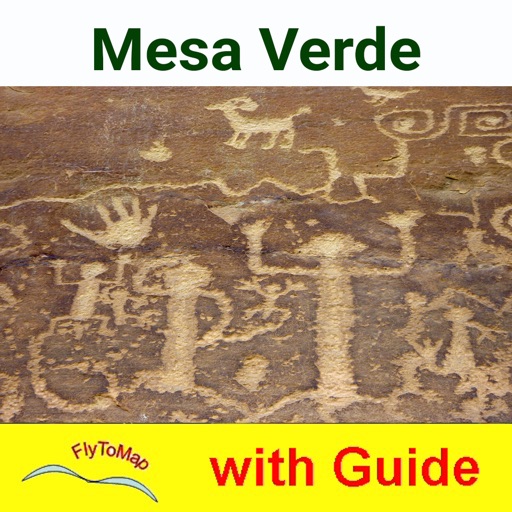 Mesa Verde Park  GPS and outdoor map with guide