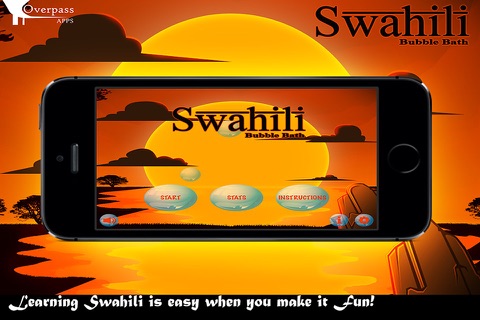 Swahili Bubble Bath PRO screenshot 3