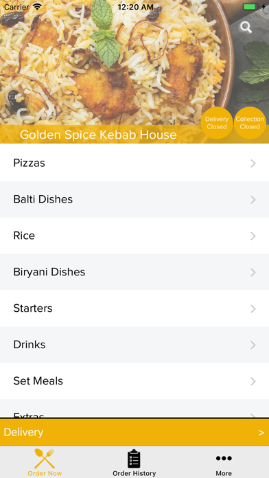 Golden Spice Kebab House screenshot 2