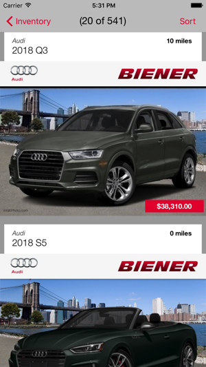 Biener Audi DealerApp(圖2)-速報App