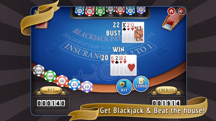 Blackjack 21: Casino Card Game screenshot-4