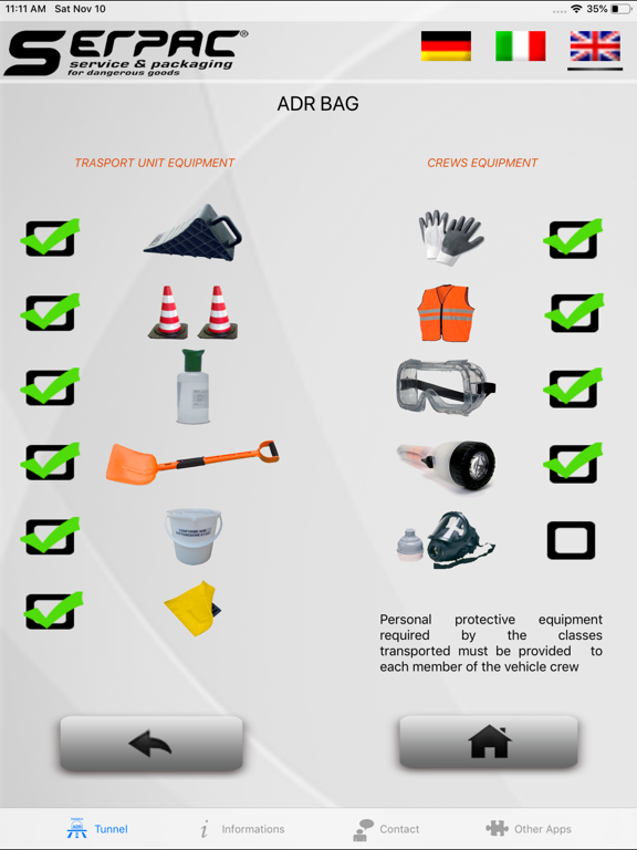 ADR Tunnels and Services App voor iPhone, iPad en iPod touch AppWereld